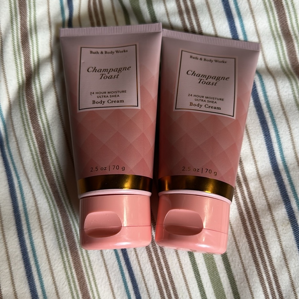 Bath & Body Works Champagne Toast Body Cream Mini - Picture 6 of 8